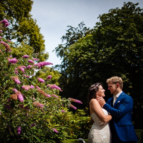 Trouwfotograaf Kasteel de Wittenburg Wassenaar | Kim en Kjell